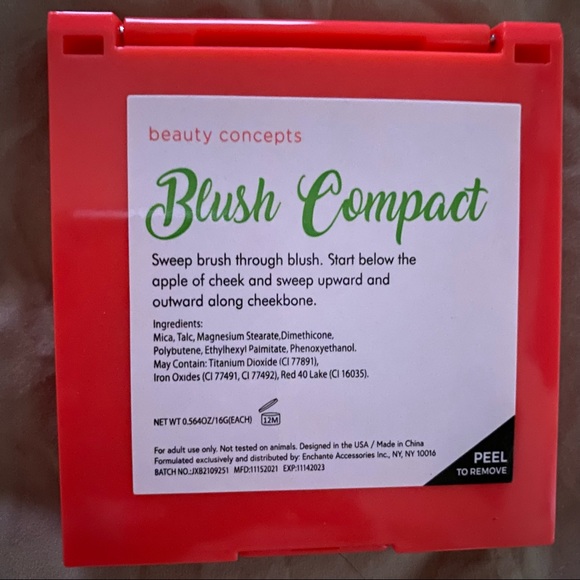 Beauty Concepts “Mamacita” Blush Compact NEW - Picture 4 of 4
